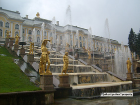 Большой Каскад - фонтан Нижний Парк Петродворца
