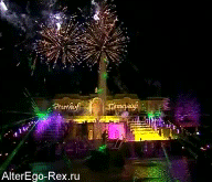 Открытие фонтанов в Петергофе 2020